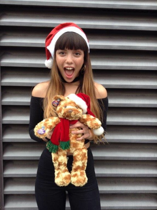 Festive Polaroids taken at the Nevs office the other day