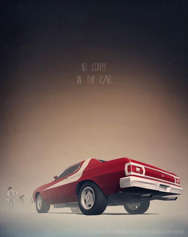 autorevue:  Famous Movie Cars by Nicolas Bannisterhttp://www.autorevue.at/motorblog/nicolas-bannister-beruhmte-filmautos.html