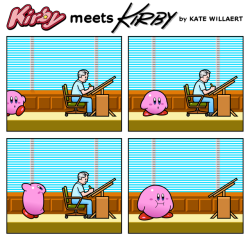 katewillaert: Kirby Meets Kirby Monday, August