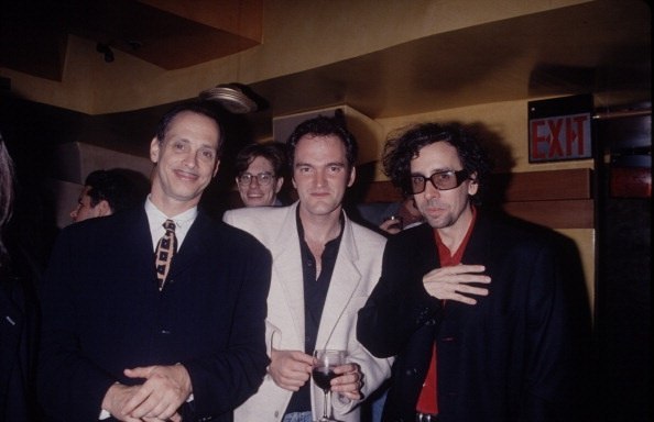 becauseitisjohnnydepp:  John Waters, Quentin Tarantino and Tim Burton in 1997