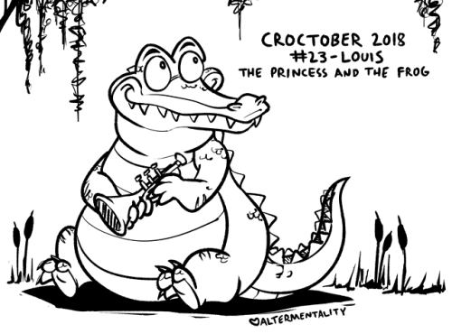 Here’s the finale of Croctober! I’m proud of myself for finishing (on time… I just didn’t put