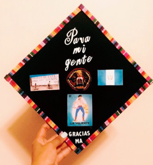 micdotcom:  There’s nothing quite like putting one’s unique stamp on a graduation ceremony — and Latinx grads nationwide are making it happen in 2016. This one is stunning: “They tried to bury us. They didn’t know we were seeds.” 