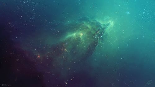 space-wallpapers: Ghost Nebula (tablet)Click the image to download the correct size for your tablet 