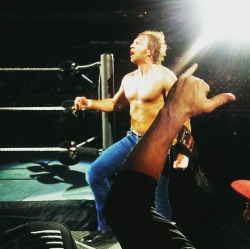 Geeky-Tomboychick:  Dean Ambrose Shirtless At A Live Event (X)(X)