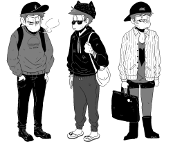 chirpo:  ichimatsu in some of my outfits