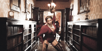 danceivyou:  I did not come to play with you hoes.I came to slay, bitch.  queen