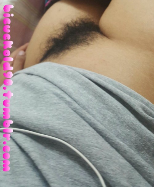 bicuckold90: Reblog if u want to fuck my wife’s hairy pussy (Personal photo) That bush made me