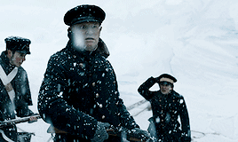 theterroramc:One gif per episode - Francis Crozier“We set sail from Greenhithe three years ago with 