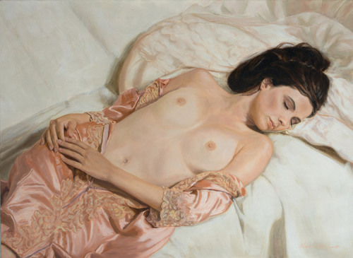 artbeautypaintings:Satin and lace - Mark porn pictures