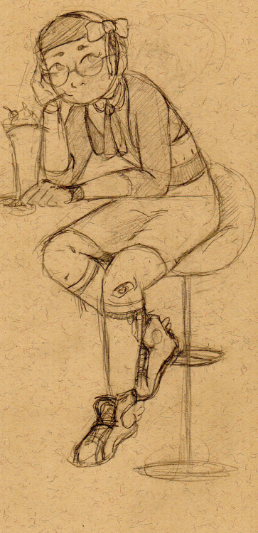 frogpile:  constantly draws nothing but onoda’s gender adventures \o/