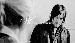 theelliedoll:  beth/daryl + funeral home ~ maybe we could stick around here a little