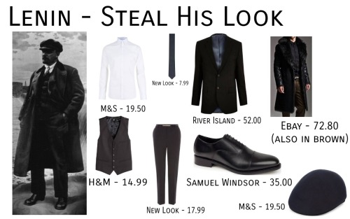 everydaycommunistmemes:Steal Lenin’s look this summer!