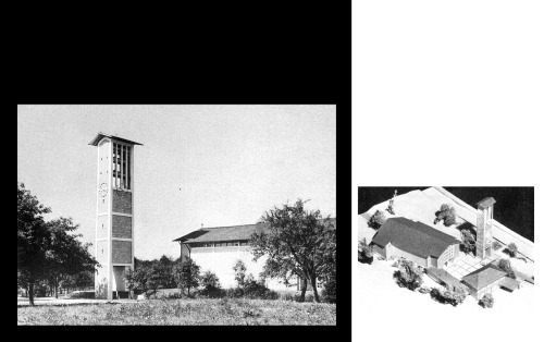 ‘Pfarrkirche St. Peter und Paul’, churchStüsslingen, Solothurn, Switzerland; 1949-50Herm