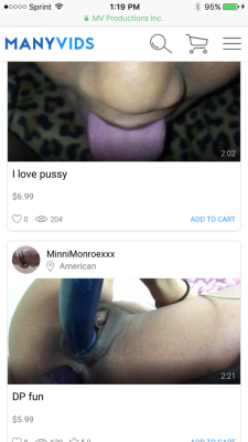 minnimonroe:  Discounted videos available until 12am EST!!! Go to manyvids.com and search minnimonroexxx 😘♥️😼