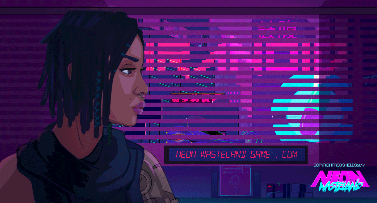 sinnephi: coolpops:  Gif Art Time:  Rob Shields // Follow Artist on Tumblr // Twitter