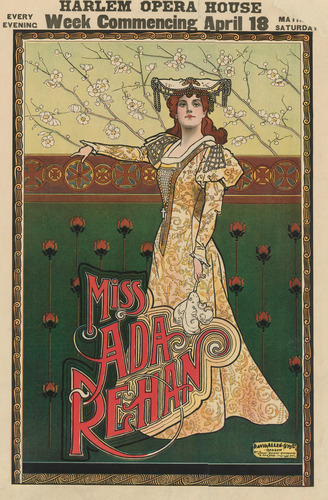 si-national-portrait-gallery:Ada Rehan, David Allen &amp; Sons Ltd. Lithography Company, 1898, S