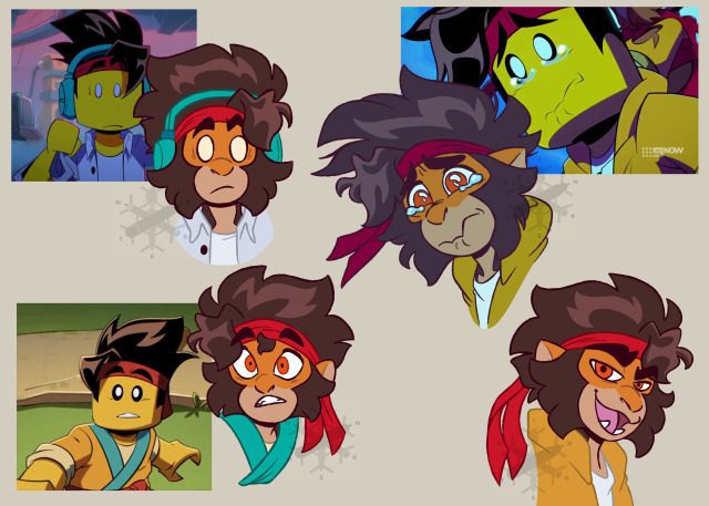 It's been so long since I drew these monkeys that I kinda