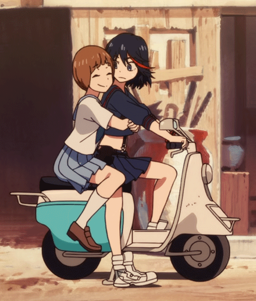 czarcasmbitch:  I ship these two so much~  (●´∀｀●)  I only need Ryuko~