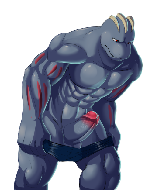 majinorc:  machoke - by nuroi