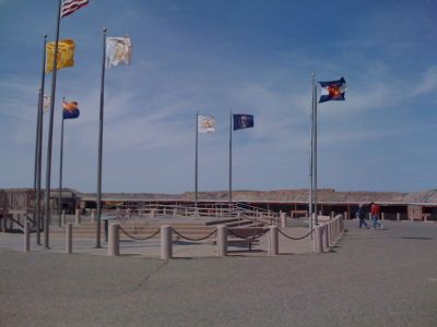 Four Corners of the US. Where Arizona, Utah, New Mexico and Colorado meet.