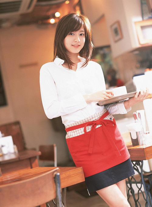skyone1878:  er0:  ystest:  suyhnc:  suchi: Waitress Costume Pose 02 (via yumisugimoto1989)