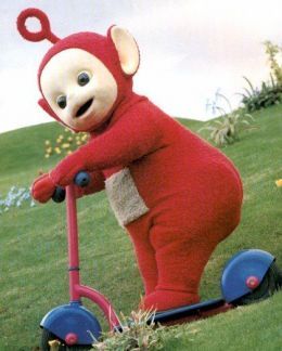 teletubbies po scooter toys