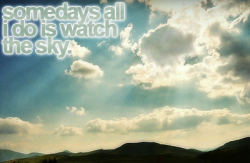 playkonstantine:  iwanttosaveyou:  konstantines:  lyricalgraphics:  Watch the Sky - Something CorporateGuest submission from Aayjay(photo via)  omg :3   