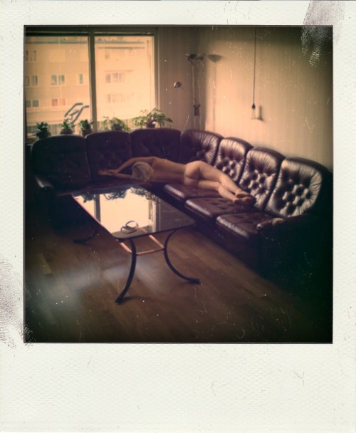 fluffylychees:  Magdalena in her livingroom (via poladroidfreakteam)