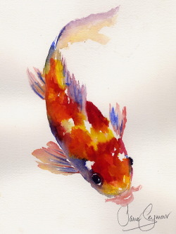 tantarotaro:  jacony:  suyhnc:  satcy: Koi painting.   