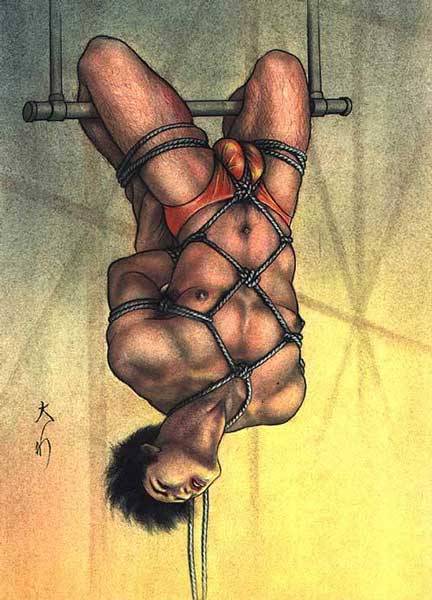 Japanese gay bondage anime