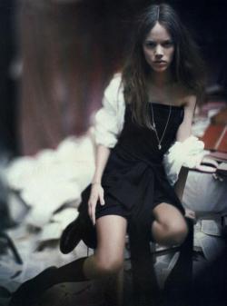 Freja Beha Erichsen photo by Paolo Roversi