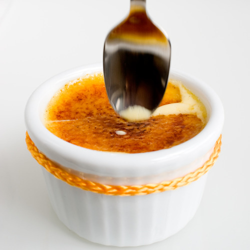 maybeitiswritten:  arseniccupcakes:  gluttonyisabliss:  via flagrantedelicia. Creme brulee  my favorite desert of all time  craving this.  I’ve always wanted to try this