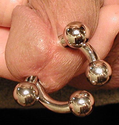 love shiny metal for extra stimulation