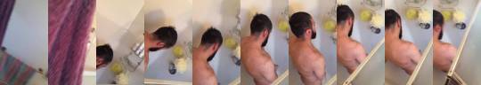 sprinkledpeenreturns:  Creeping on your roommate in the shower