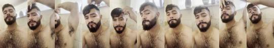 latinoboyhairy:Take a hot shower with me 🚿 😏
