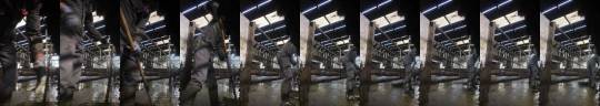workgearfarmersam:Thought you guys might like to see me scraping the shit in my work gear 