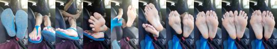 Footfreak977:  Stinky Big Thick Perfect Soles! I Love Car Soles So Much!!!!