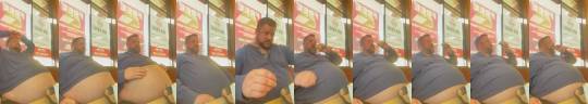 thatonebigchub:Stuffing it in at Arby’s. On full display 