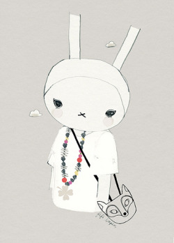 (via plaidscarves) Je t'aime, Fifi Lapin!!