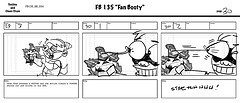 “Fanboy Ahoy!” Storyboard: Fanboy and Chum Chum storyboard for episode #135, “Fanboy Ahoy!”, formerly known as “Fan Booty”. Written by Scott Kreamer, boarded by Tom King.