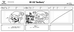 “Fanboy Ahoy!” Storyboard: Fanboy and Chum Chum storyboard for episode #135, “Fanboy Ahoy!”, formerly known as “Fan Booty”. Written by Scott Kreamer, boarded by Tom King.