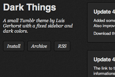 dark tumblr themes