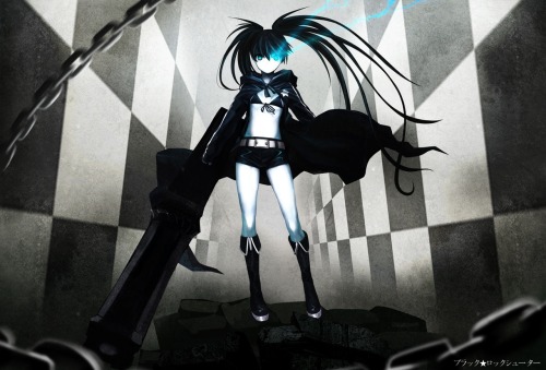 black rock shooter boots vocaloid - Konachan.com: Anime, Manga and Japanese Games Wallpapers Imagebo