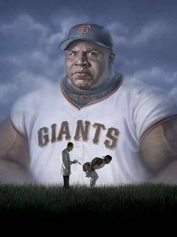  Barry Bonds + steroids = art