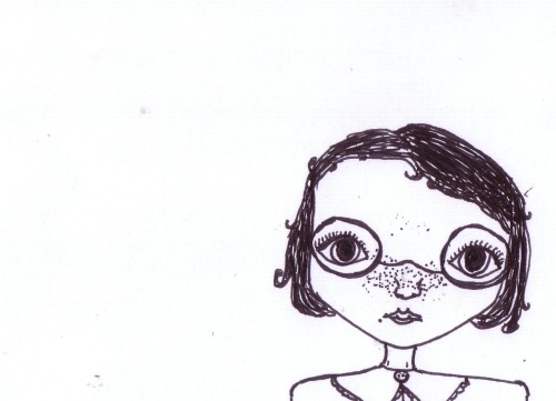 Liselotte. She is based on my best friend’s neighbour, Lea, just with a haircut and Harry Potter glasses.
