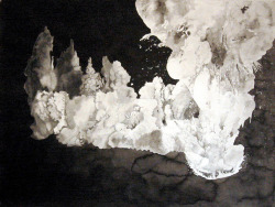 Explosion paint: Rebecca Bird, 2005