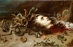 The Head of Medusa by Peter Paul Rubens,