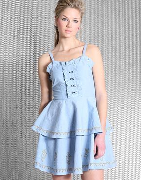 Ordered this dress today. It&rsquo;s embroidered with fawns (= photo ideas),