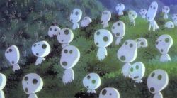 hidesawell:  flickflickflicker: princess mononoke (1997).  I always liked these little guys xD