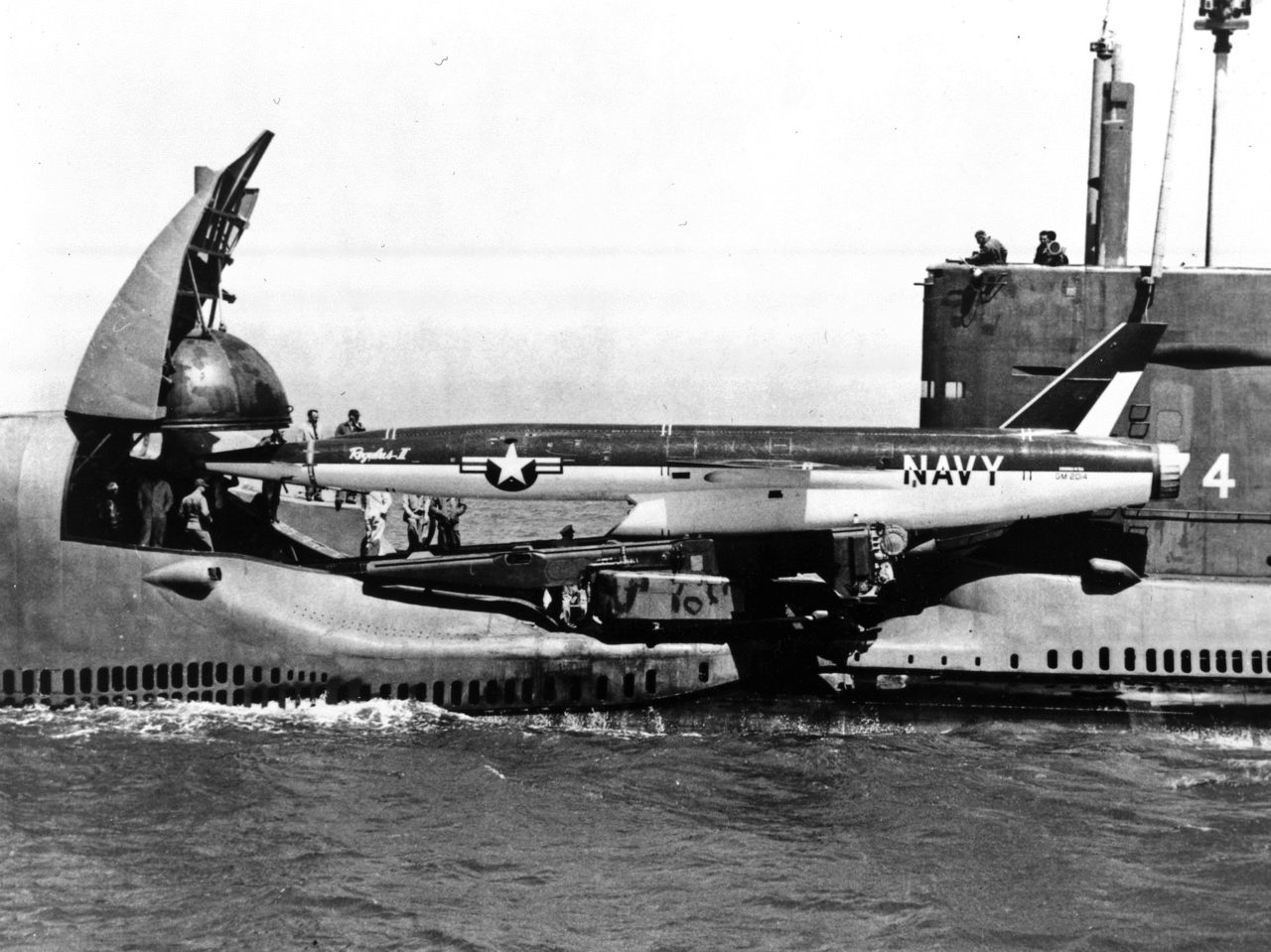 Vought RGM-15 Regulus II aboard USS Grayback (SSG-574)